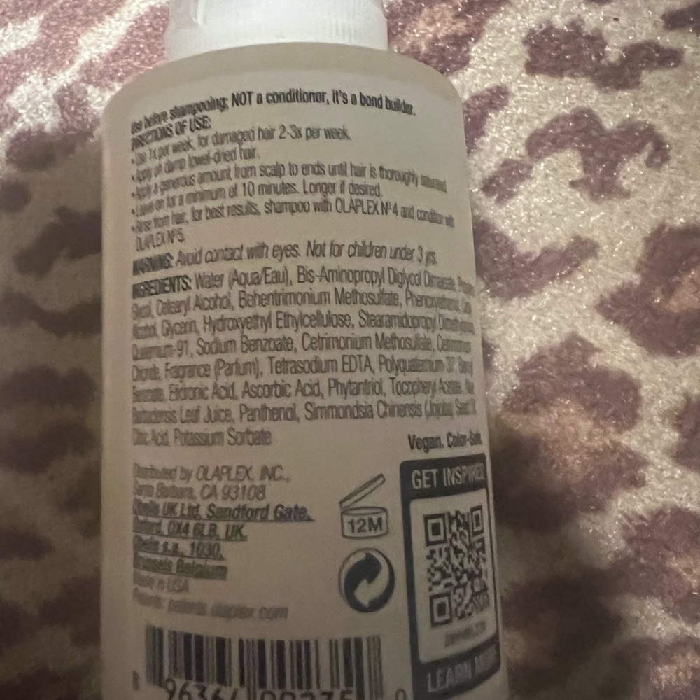 OLAPLEX Hair no3 Bonding Treatment Hair Perfector Used Once - Picture 4 of 6